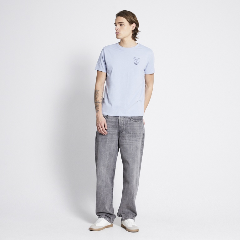 Printed tee "Bill" Blue 2